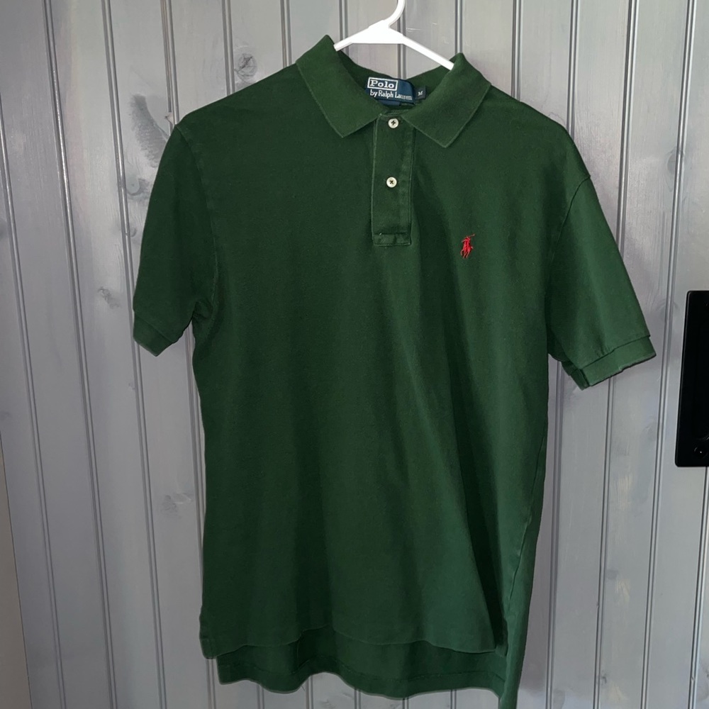 Hunter green Polo by Ralph Lauren size M